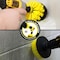 Drill Brush Power Scrubber By Useful Products 6 in W 11 in L Brush, Yellow Y-S-4O-QC-DB - alternate 5